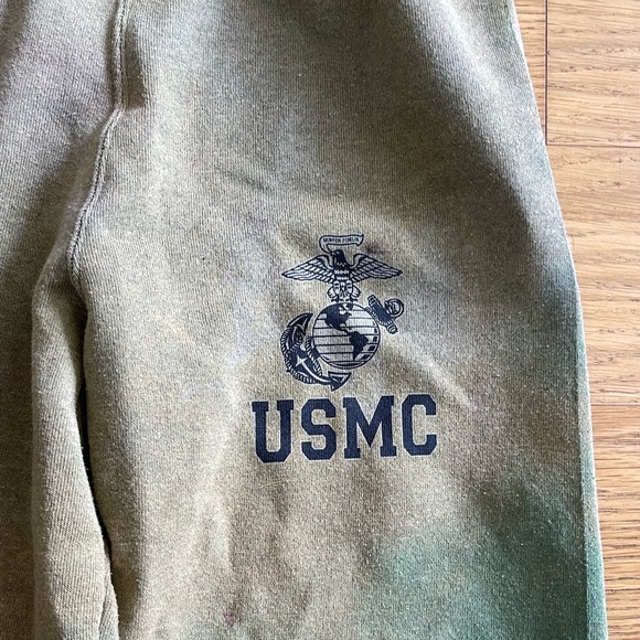 Vintage Tie Dye USMC sweatpants Sz Small - Picture 2 of 4